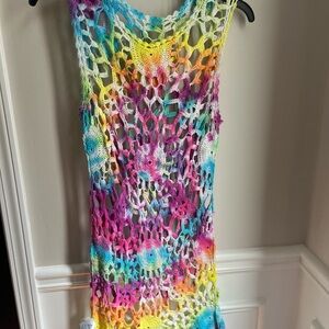 Unif tie dye Crochet Dress